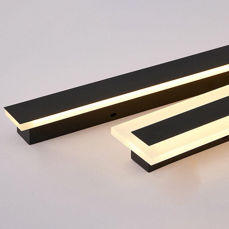 Premium Minimalist Rectangular LED Wall Sconce - Aluminum