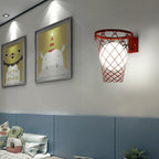 Art Deco Kids Basketball Hoop Wall Sconce