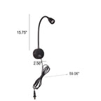 Rotatable LED Hose Spotlight Wall Sconce