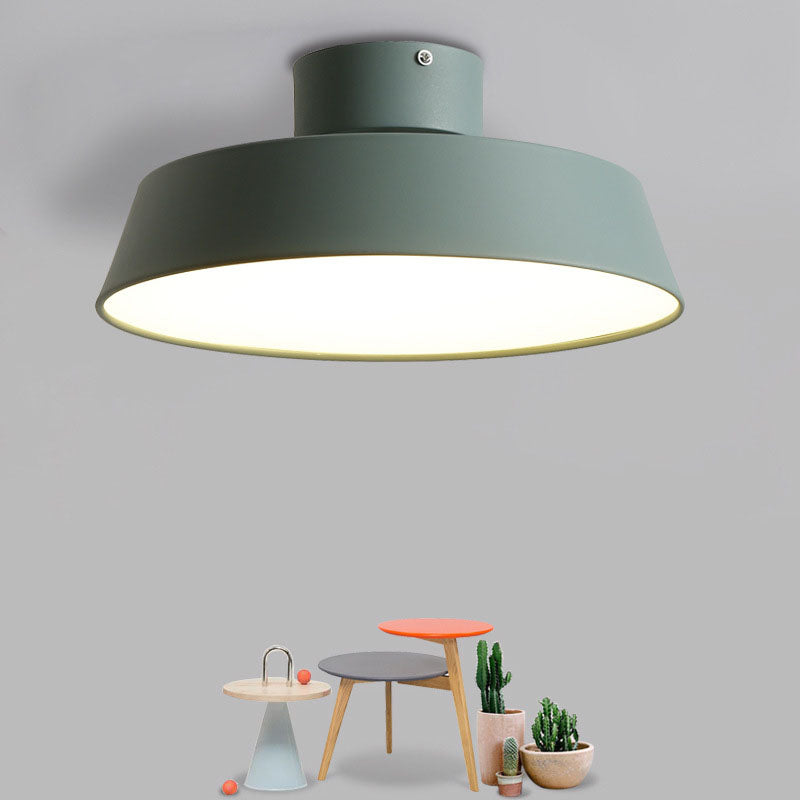 Nordic Minimalist Round Iron LED Ceiling Light