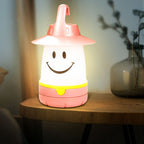 Premium LED Smiley Lantern for Outdoor Camping and Home Decor