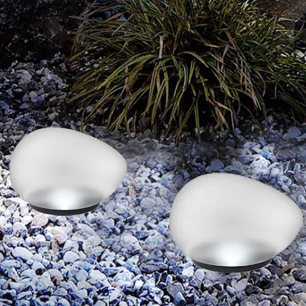 Solar Pebble LED Landscape Light