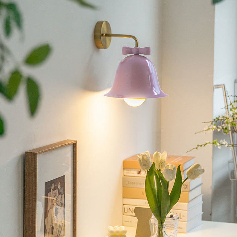 French Bell Butterfly Wall Sconce