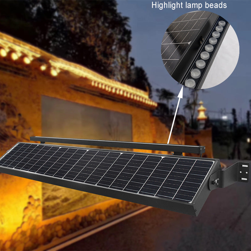 Premium Waterproof Solar LED Rectangle Outdoor Light