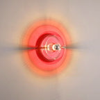 Colorful Flying Saucer Wall Sconce