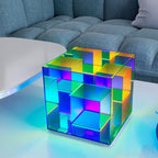RGB Acrylic Rubik's Cube LED Table Lamp