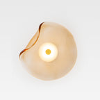 Round Glass LED Wall Sconce