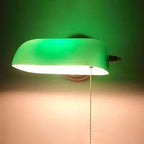Industrial Round Glass Wall Sconce