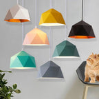 Geometric Lozenge Pendant Light