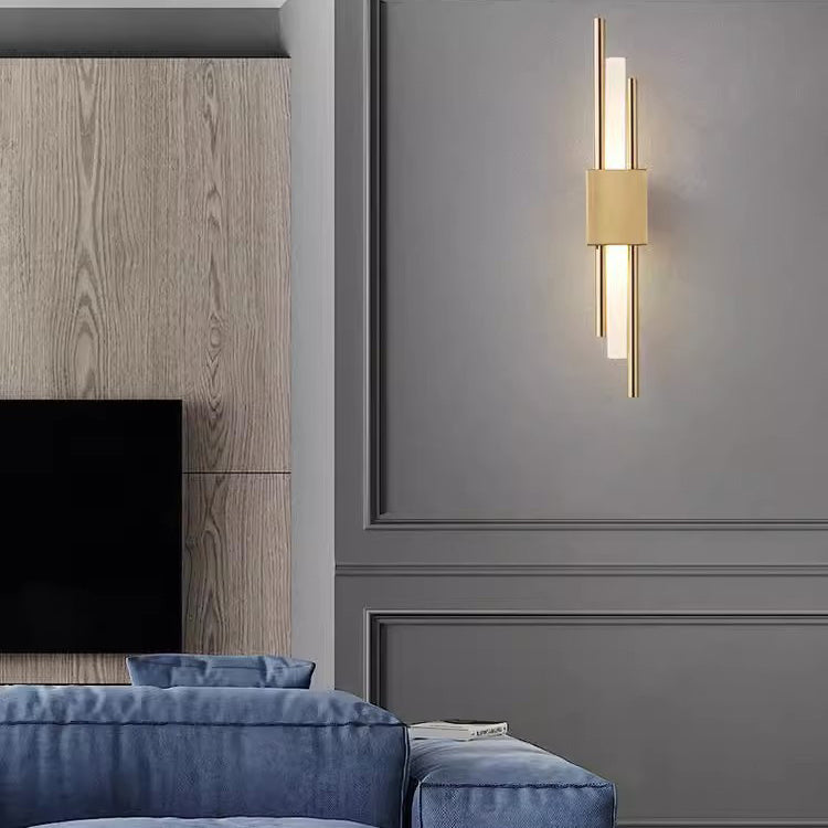 Minimalist Iron & Acrylic Wall Sconce
