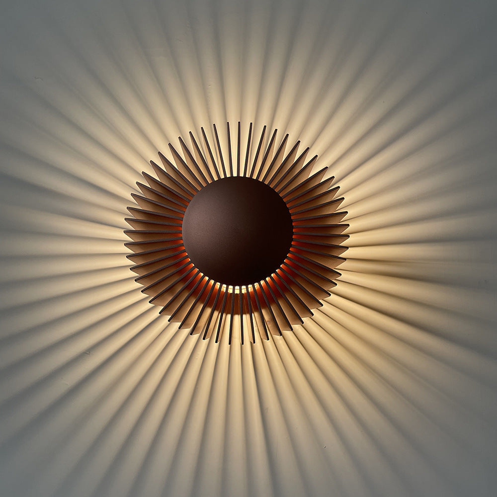 Minimalist Aluminum Round LED Wall Sconce
