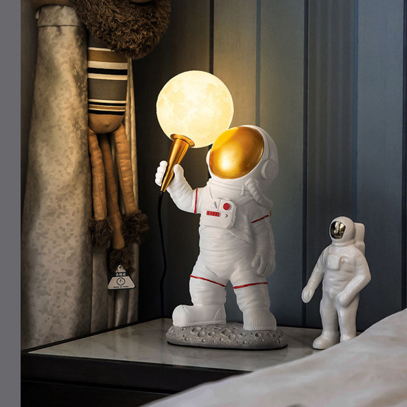 Modern Cartoon Astronaut Wall Sconce Lamp