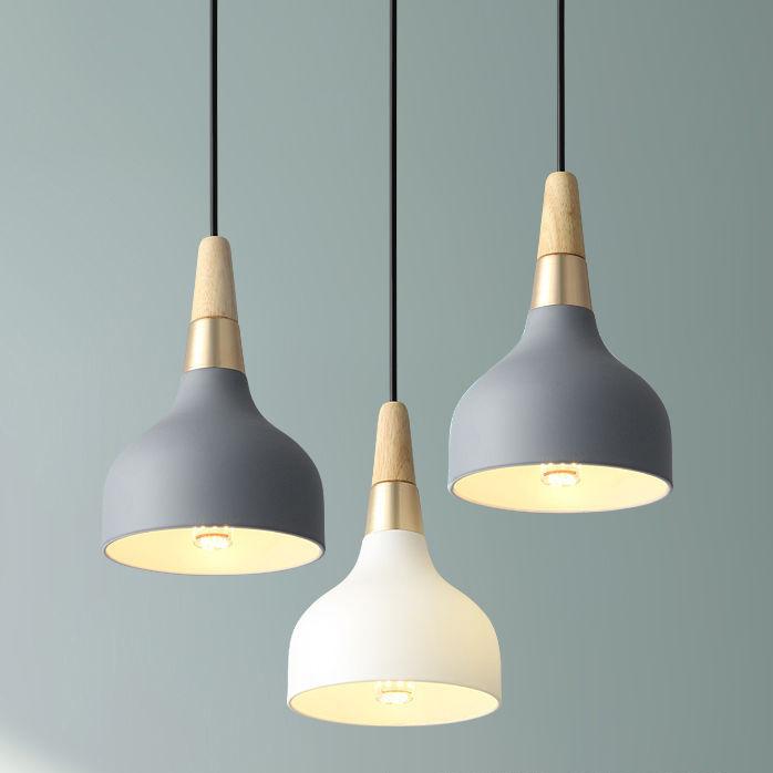 Modern Macaron Disc 1-Light Pendant Lamp
