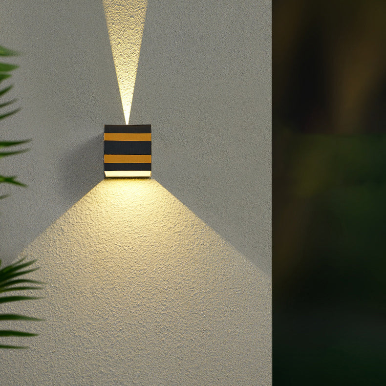 Premium Outdoor Waterproof LED Square Aluminum Wall Sconce