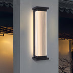 Premium Waterproof Striped Rectangle Wall Sconce Lamp