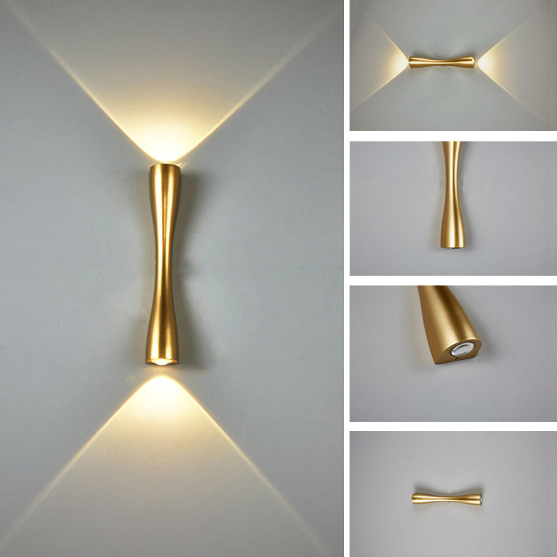 Contemporary 2-Light LED Wall Sconce for Indoor