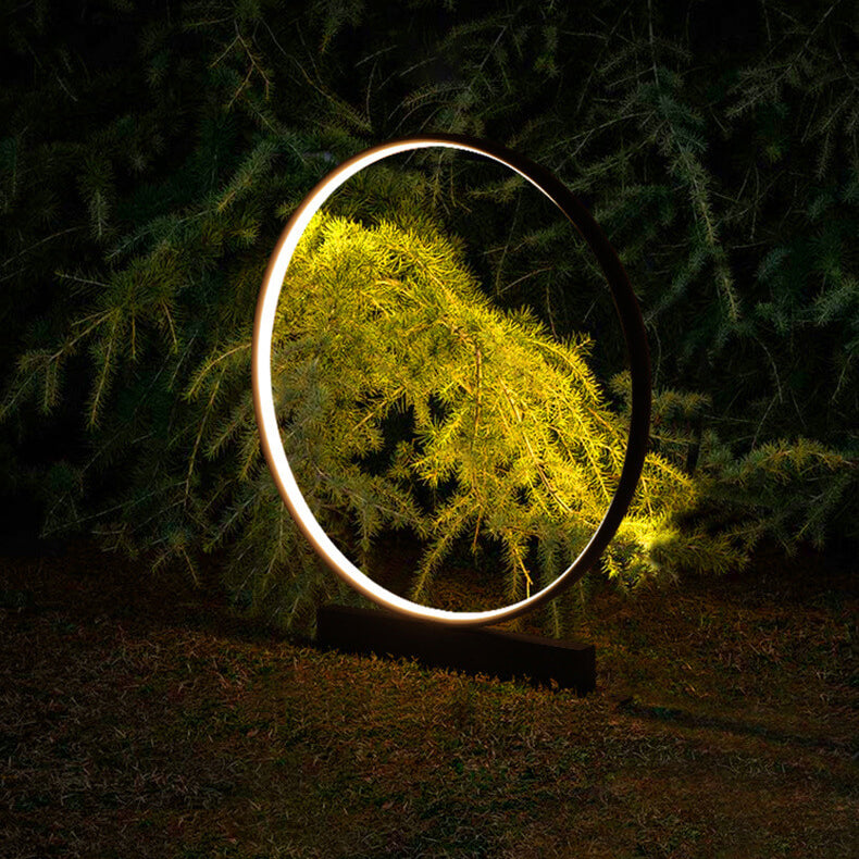 Premium Outdoor LED Lawn Light with Waterproof Acrylic Lampshade and Aluminum Ring