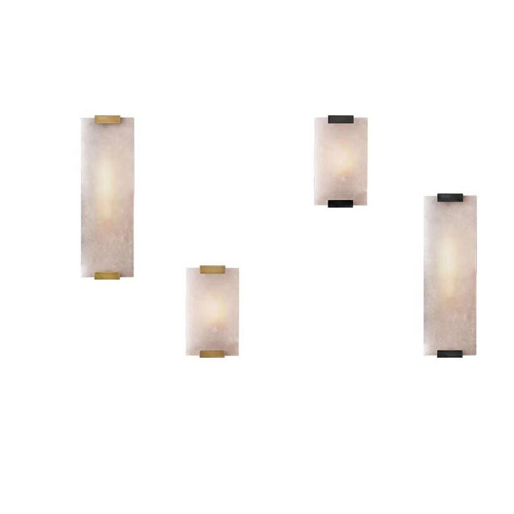 Luxury Copper Marble 3-Light Wall Sconce - Nordic Design