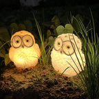 Premium Solar LED Owl Garden Light