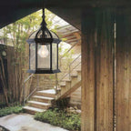 Premium Minimalist Hexagonal Aluminum and Glass Outdoor