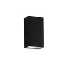 Black Waterproof Aluminum LED Sconce