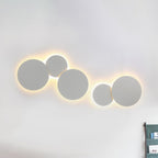 Minimalist Round Iron LED Sconce