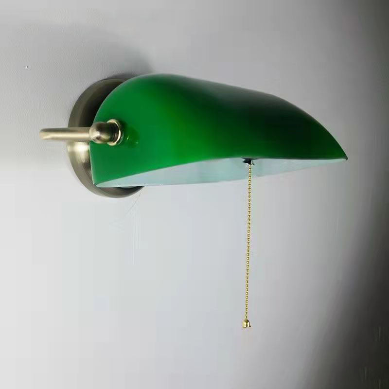 Industrial Round Glass Wall Sconce