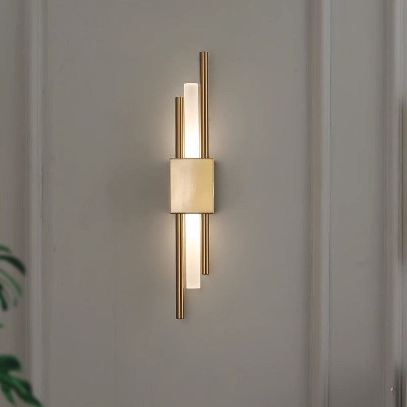 Minimalist Iron & Acrylic Wall Sconce