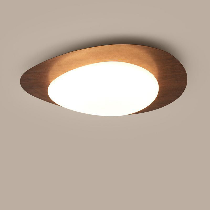 Scandinavian Pebble LED Flush Mount Ceiling Light for Bedroom