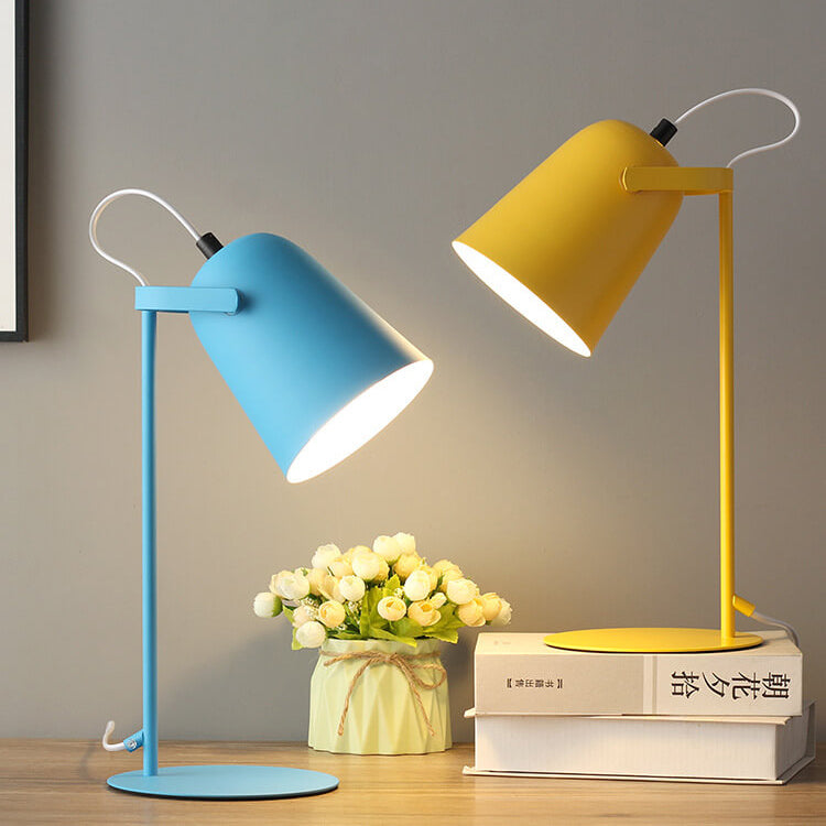 Nordic Macaroon 1-Light Column Table Lamp
