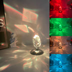 Luxury Diamond Crystal LED Table Lamp - Ambient Night Light