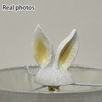 Contemporary Rabbit-Shaped 1-Light Table Lamp