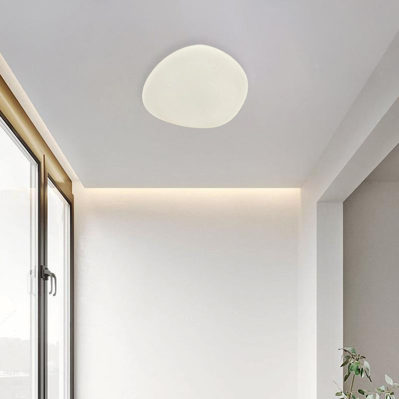 Pebble Stone LED Flush Mount Light