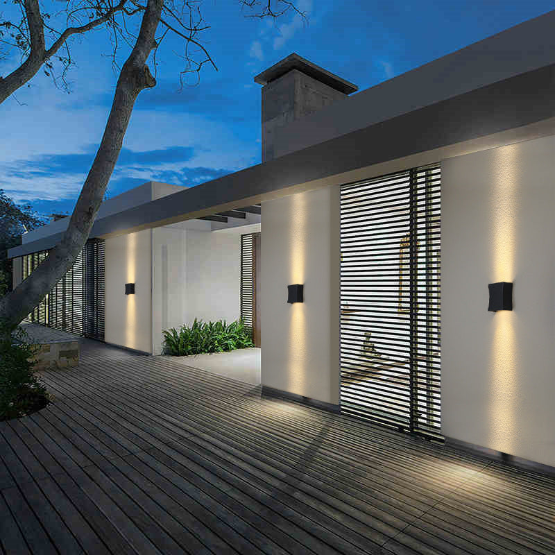 Premium Waterproof LED Square Outdoor Wall Sconce