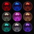 Elegant European Glass Table Lamp - 1-Light Wedding Design
