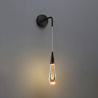 Luxury Teardrop Crystal LED Wall Sconce