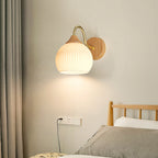 Nordic Striped Glass Wall Sconce