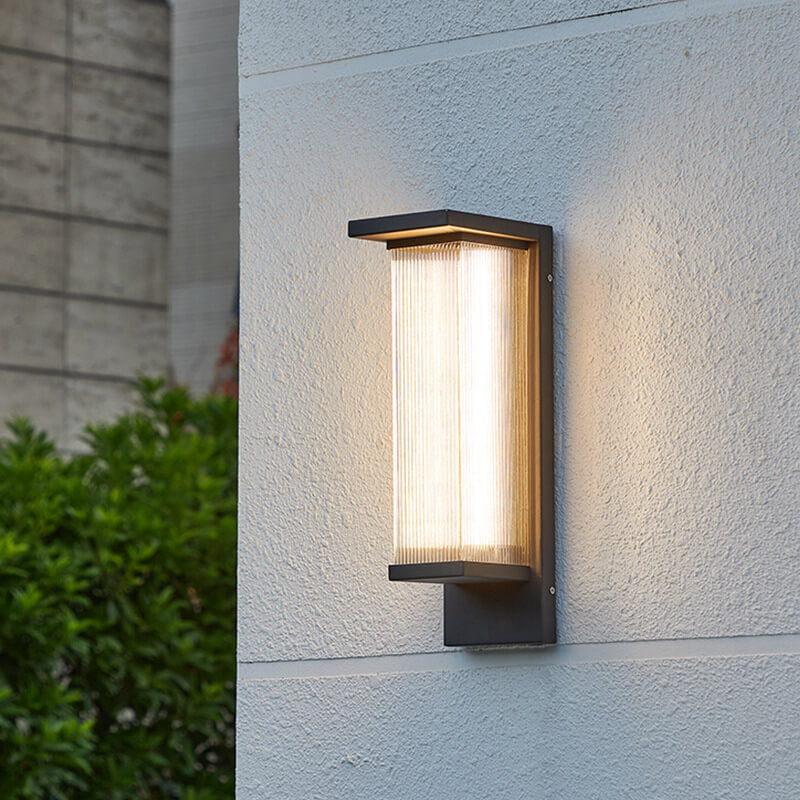 Premium Waterproof Rectangular LED Outdoor Wall Sconce
