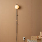 Minimalist Glass Globe Wall Sconce