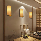 Bamboo Semicircle 2-Light Sconce