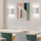 Nordic Resin 2-Light Wall Sconce