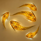 Premium Linden Wood 2/4 Light Wall Sconce