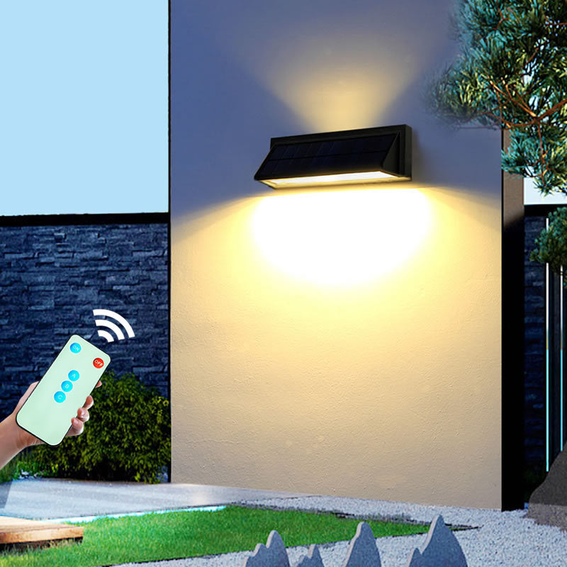 Premium Outdoor Solar Waterproof Rectangular LED Wall