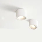 Adjustable LED Round Flush Mount Ceiling Light