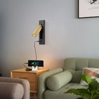 Contemporary Rectangular Aluminum LED Wall Sconce