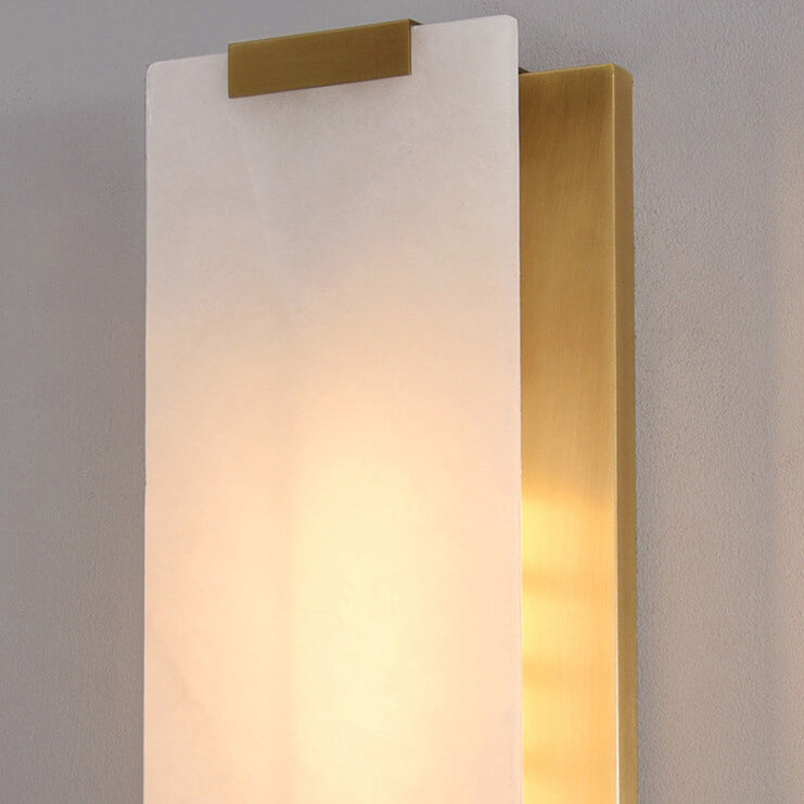 Luxury Copper Marble 3-Light Wall Sconce - Nordic Design