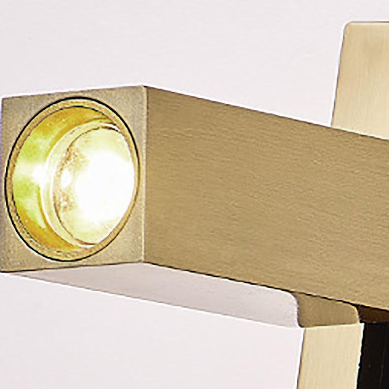 Contemporary Rectangular Aluminum LED Wall Sconce
