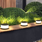 Premium Waterproof LED Solar Round Column Post Light