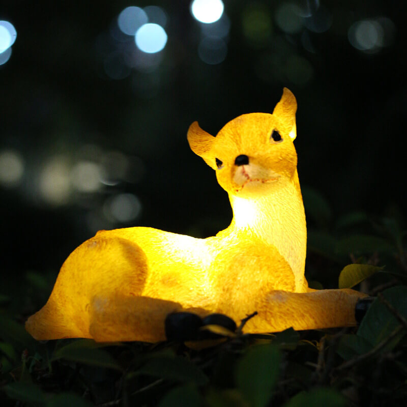 Premium Waterproof LED Animal-Shaped Garden Light - Resin