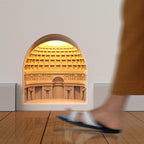 Plaster LED Recessed Wall Sconce